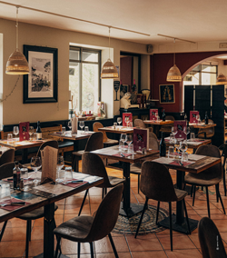Intérieur du restaurant